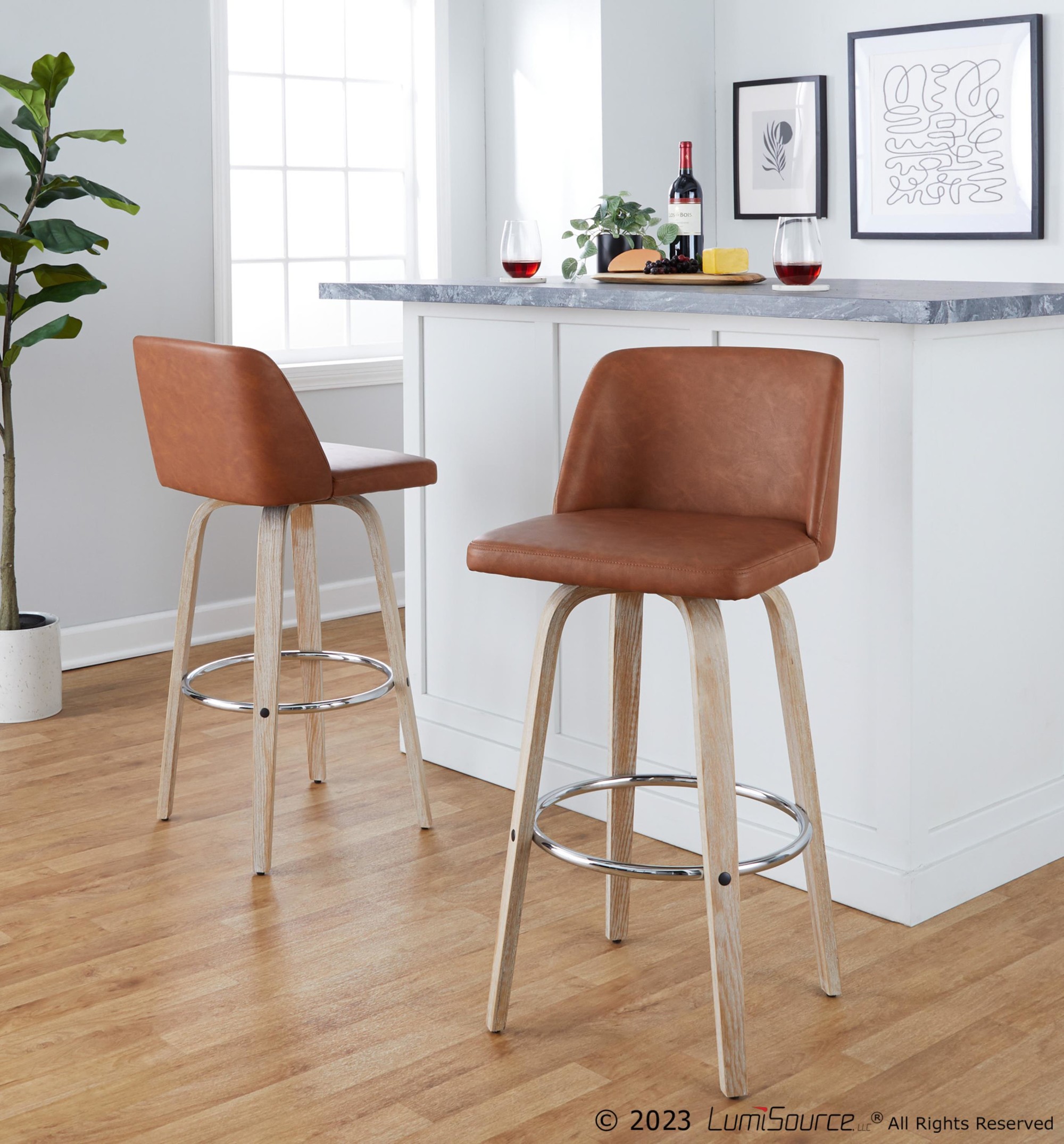 Toriano-30-Inch-Whitewashed-Wood-Camel-Faux-Leather-Swivel-Barstool-Set-of-2-2