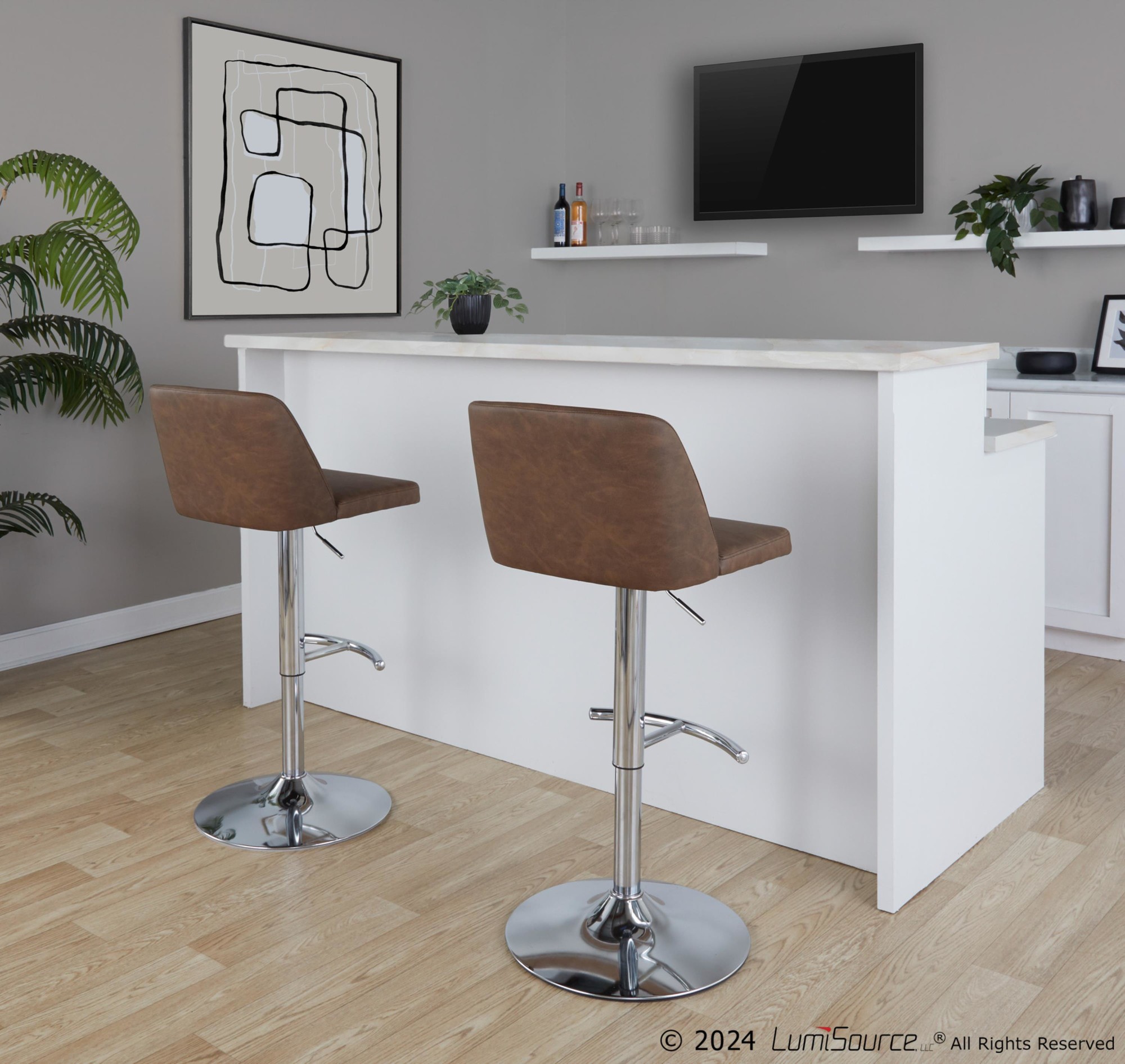 Toriano-Espresso-Faux-Leather-Contemporary-Swivel-Barstools-Set-of-2