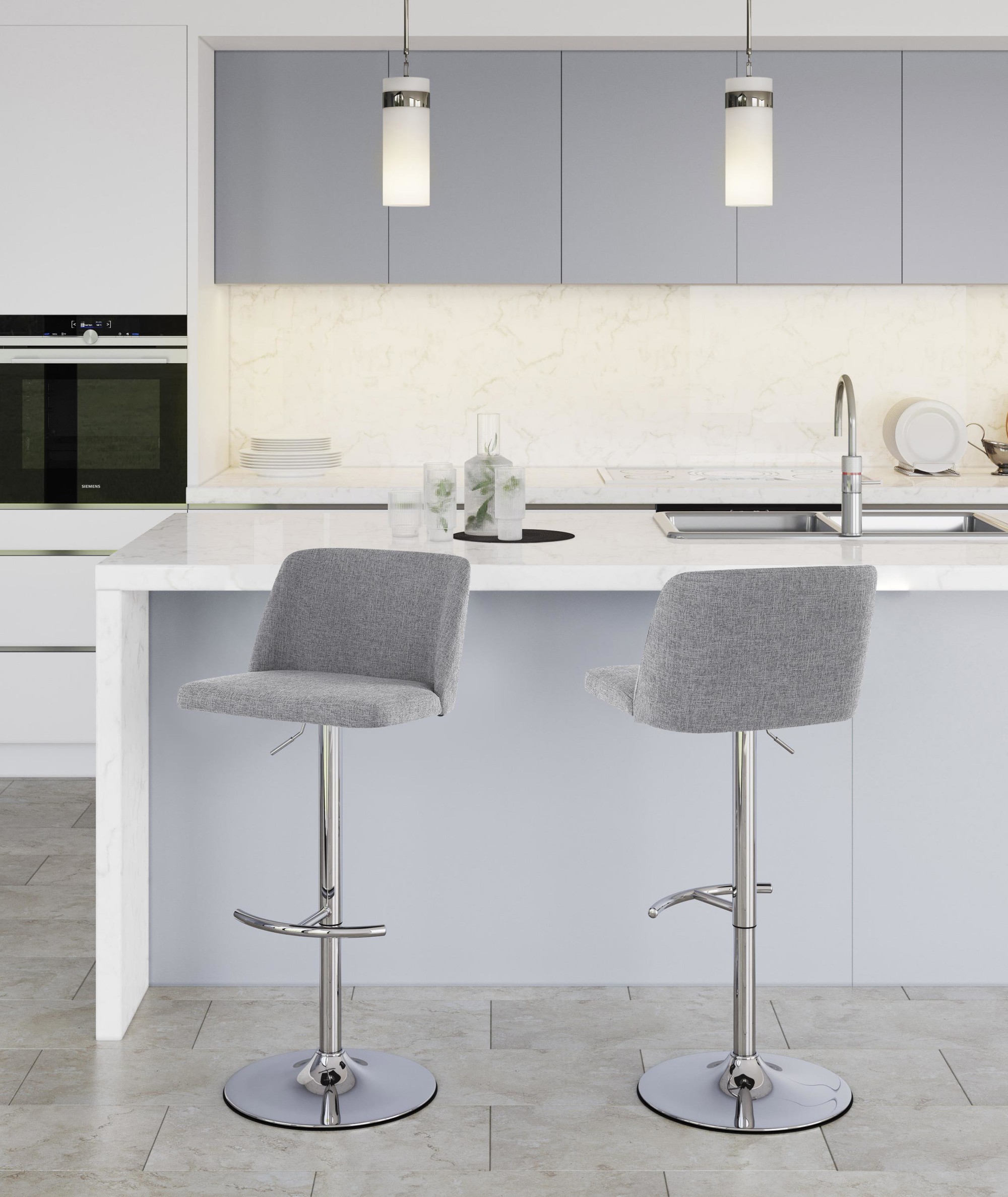 Toriano-Grey-Fabric-Chrome-Contemporary-Adjustable-Swivel-Barstools-Set-of-2