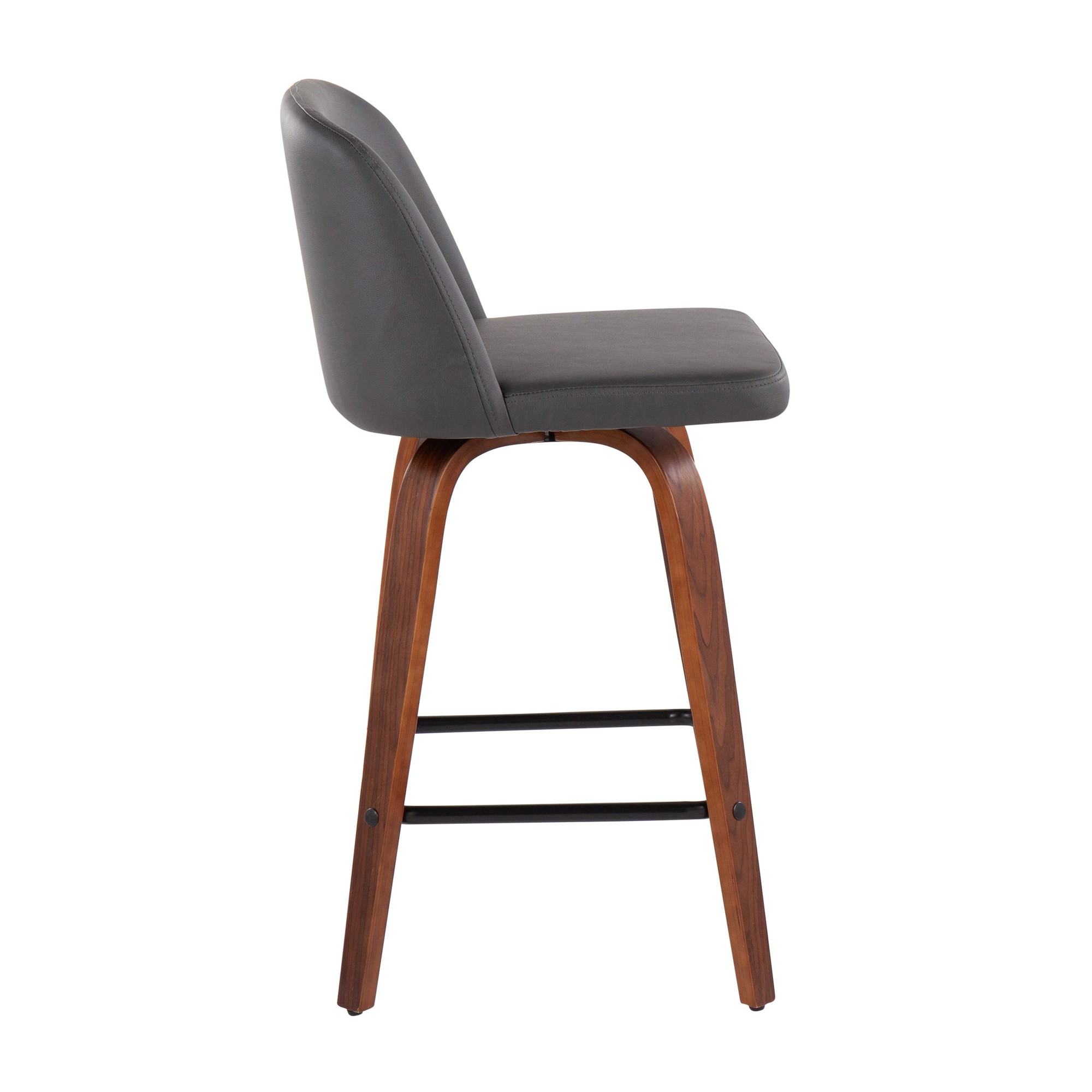Toriano-Mid-Century-Modern-Walnut-26-Inch-Grey-Faux-Leather-Stools-Set-of-2-4