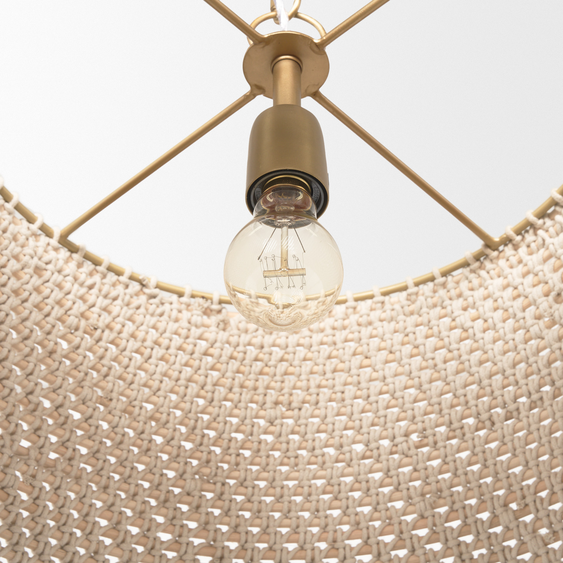 Tosha-1-Light-Tapered-Cotton-Rope-Drum-Pendant-8