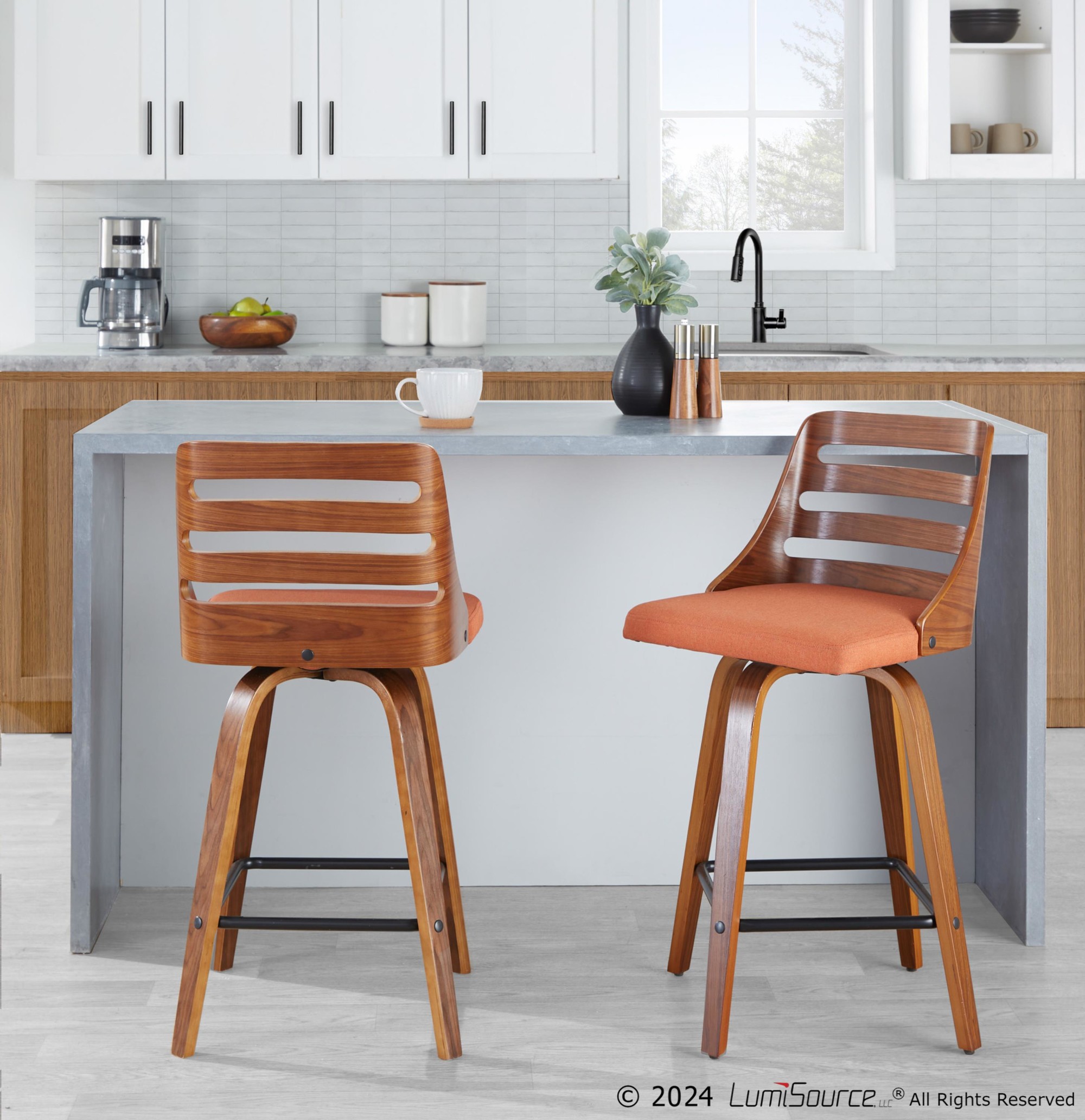 Trevi-Walnut-Wood-Orange-Fabric-Mid-Century-Counter-Stools-Set-of-2-1