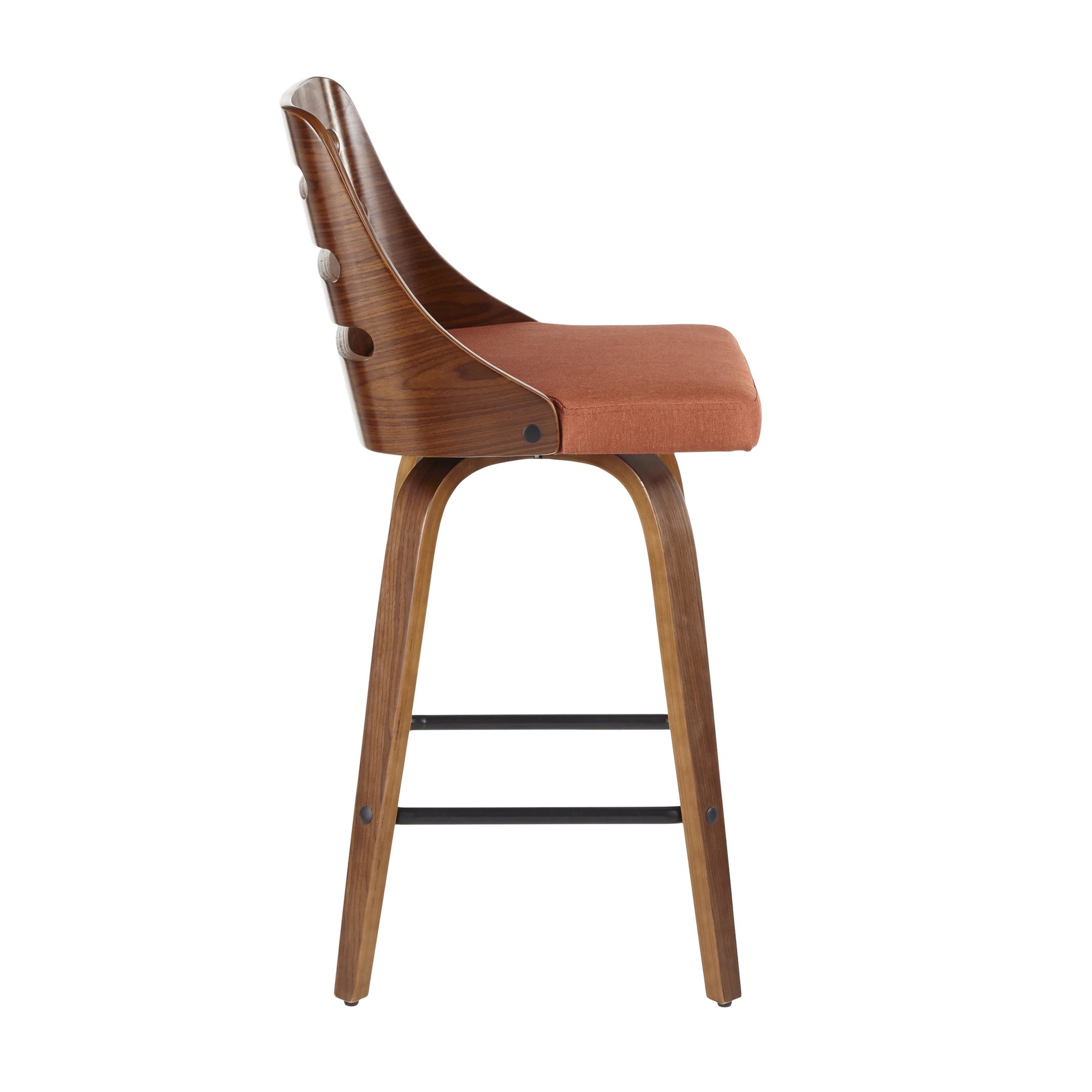 Trevi-Walnut-Wood-Orange-Fabric-Mid-Century-Counter-Stools-Set-of-2-5