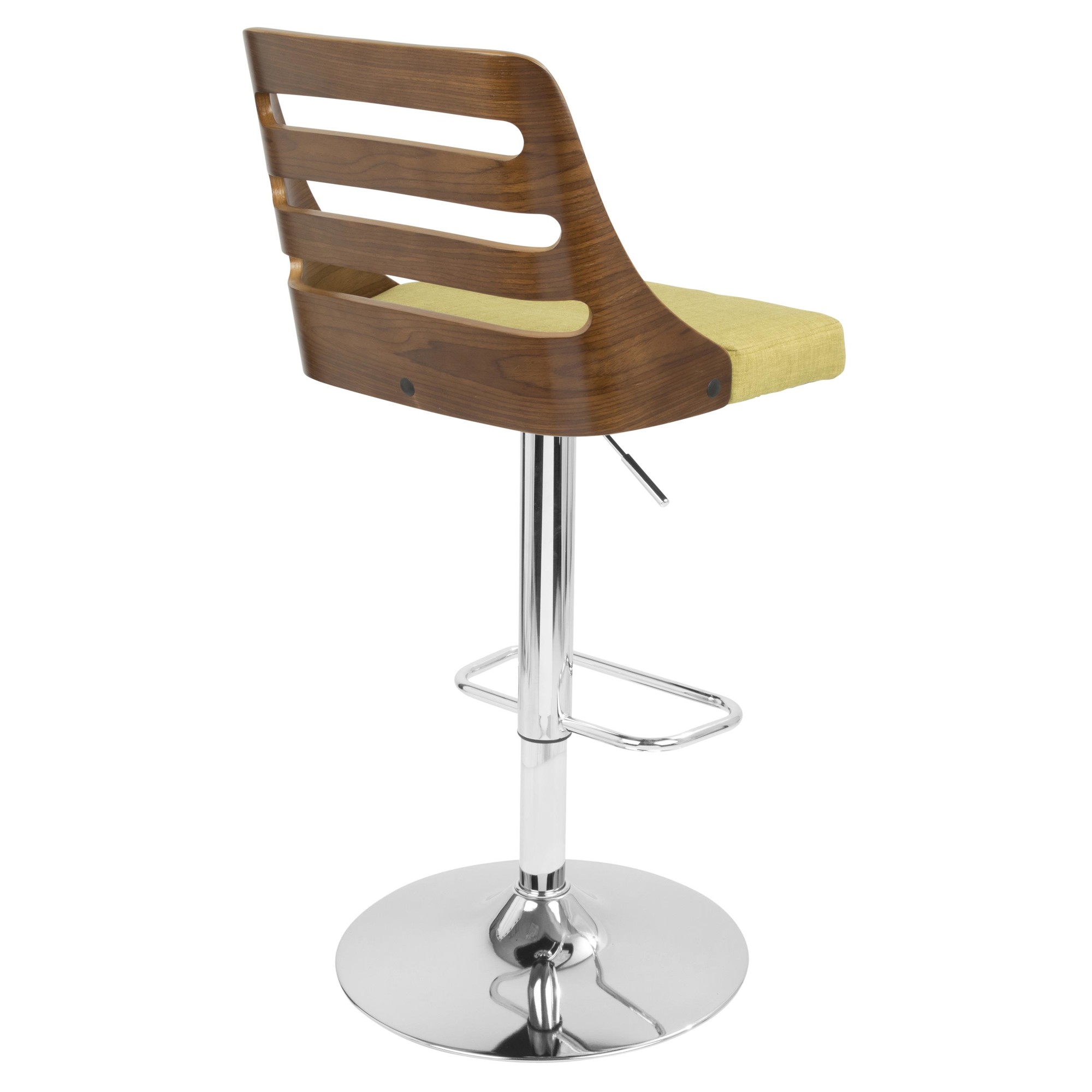 Trevi-Walnut-and-Green-Mid-Century-Modern-Adjustable-Swivel-Barstool-4