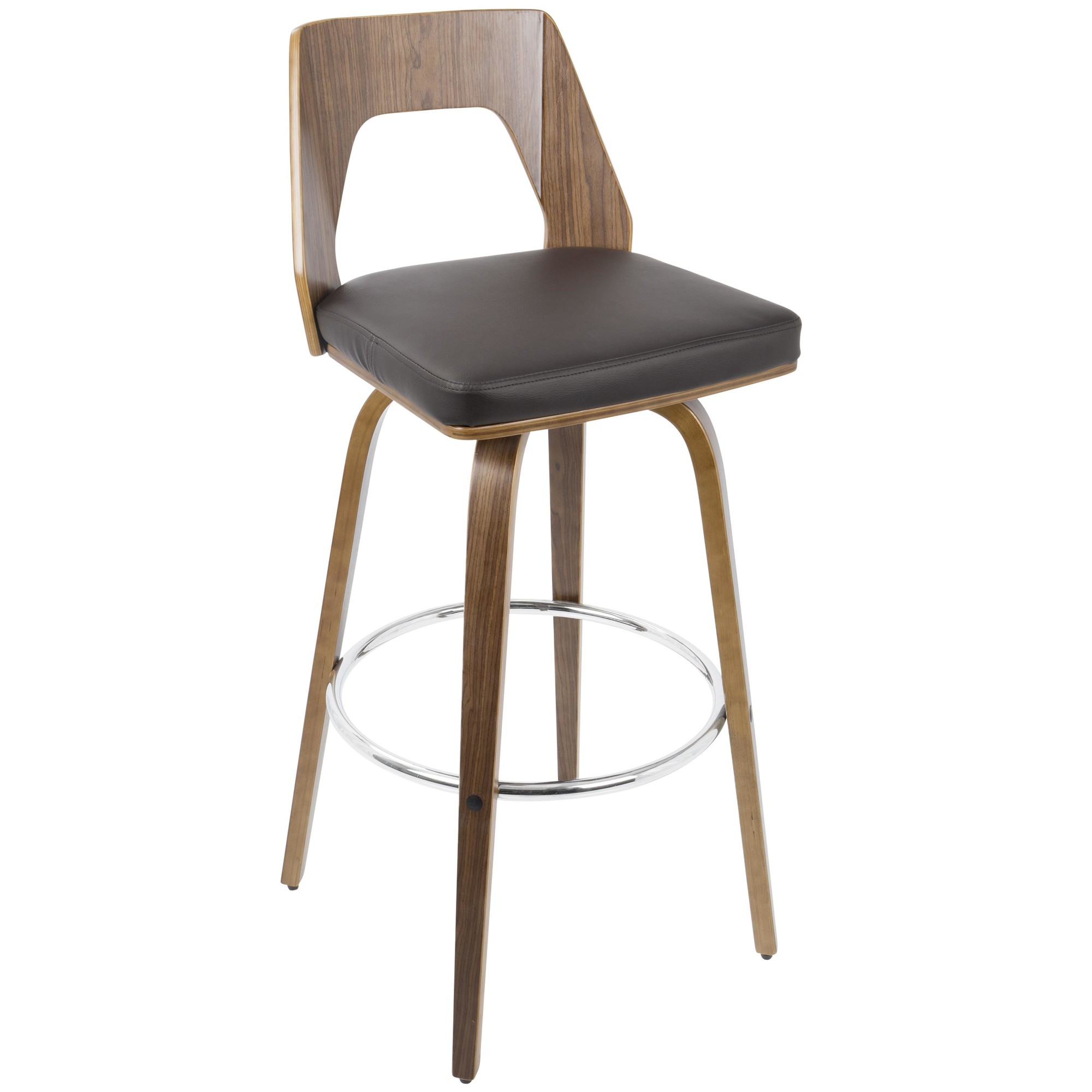 Trilogy-Walnut-and-Brown-Mid-Century-Modern-Barstools-Set-of-2-5