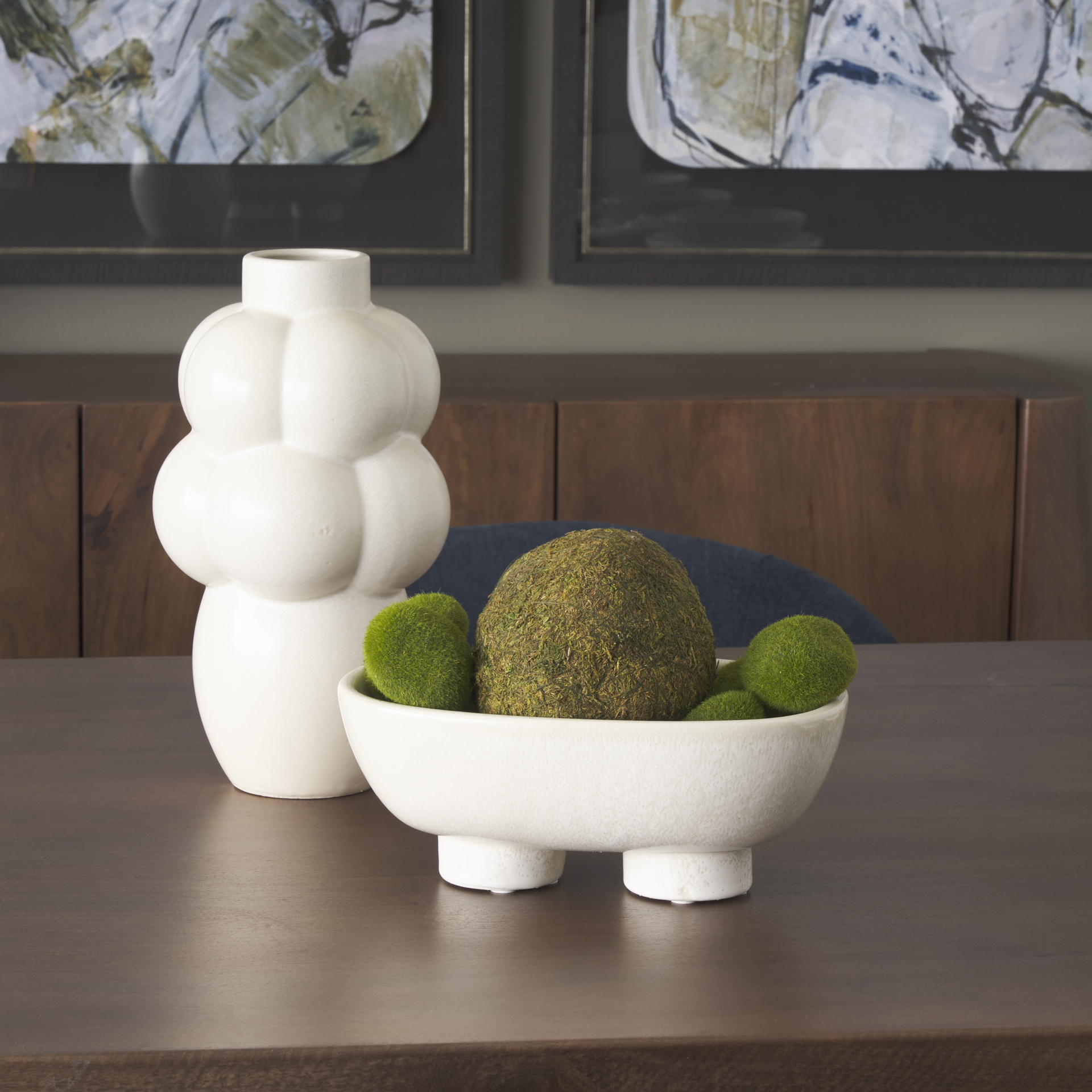Tyren-Cream-Glazed-Decorative-Oblong-Ceramic-Bowl-1