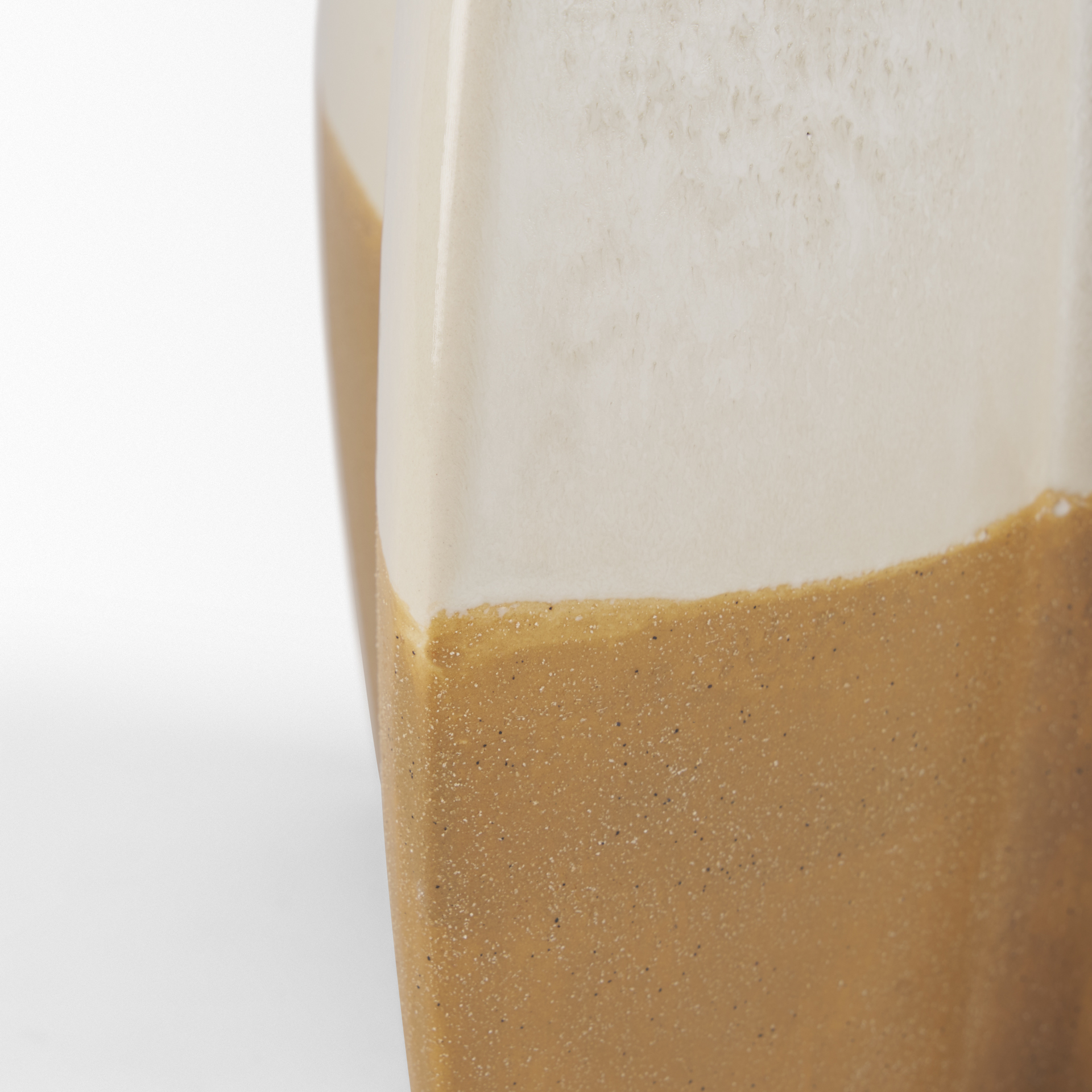 Vania-Large-Off-White-w-Tan-Textured-Ceramic-Vase-9