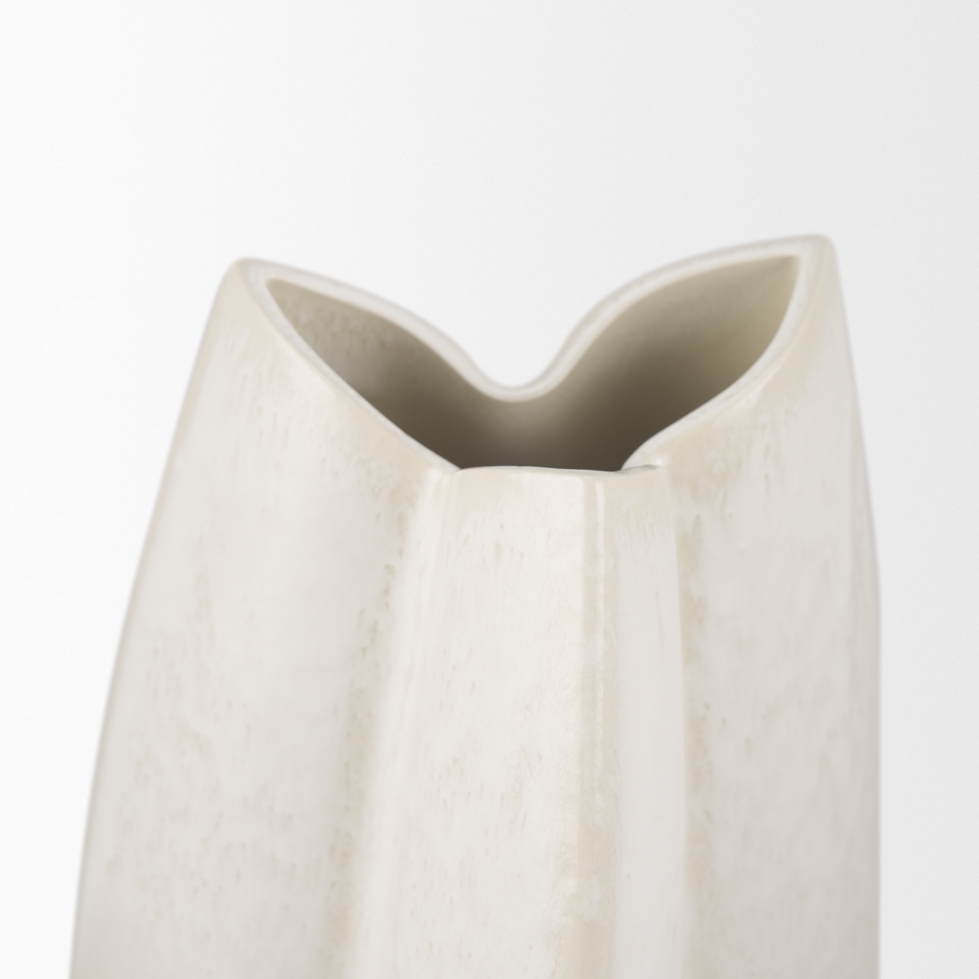 Vania-Small-Off-White-w-Tan-Textured-Ceramic-Vase-8