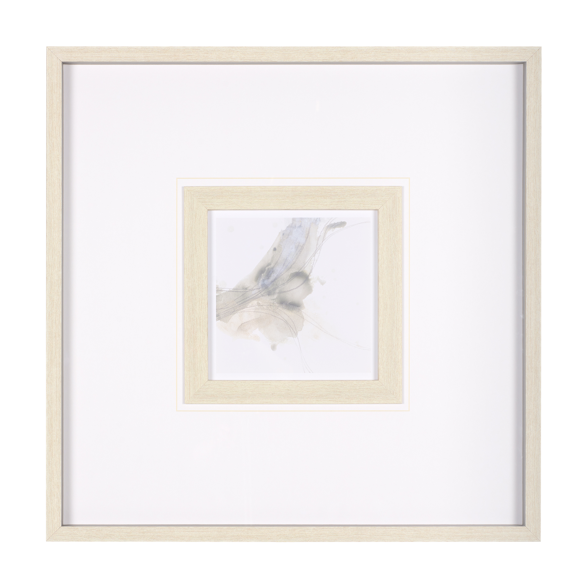 Vapor-VI-by-June-Vess-a-Hand-Embelished-Textured-Framed-Art-Print-Matted-under-Glass