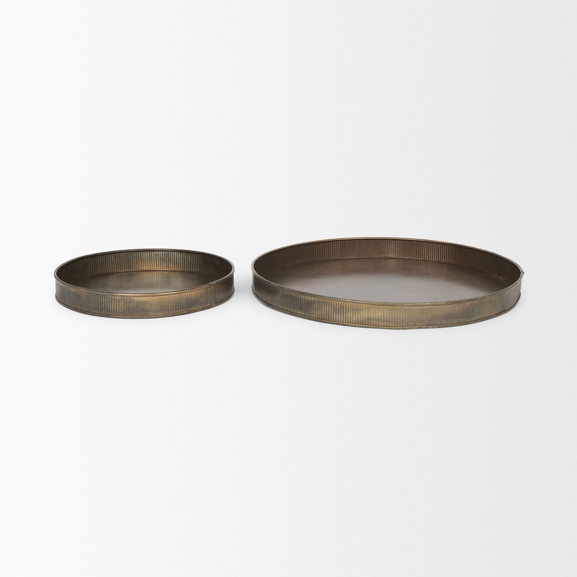 Varun-Round-Antiqued-Brass-Metal-Tray-Set-of-2-4