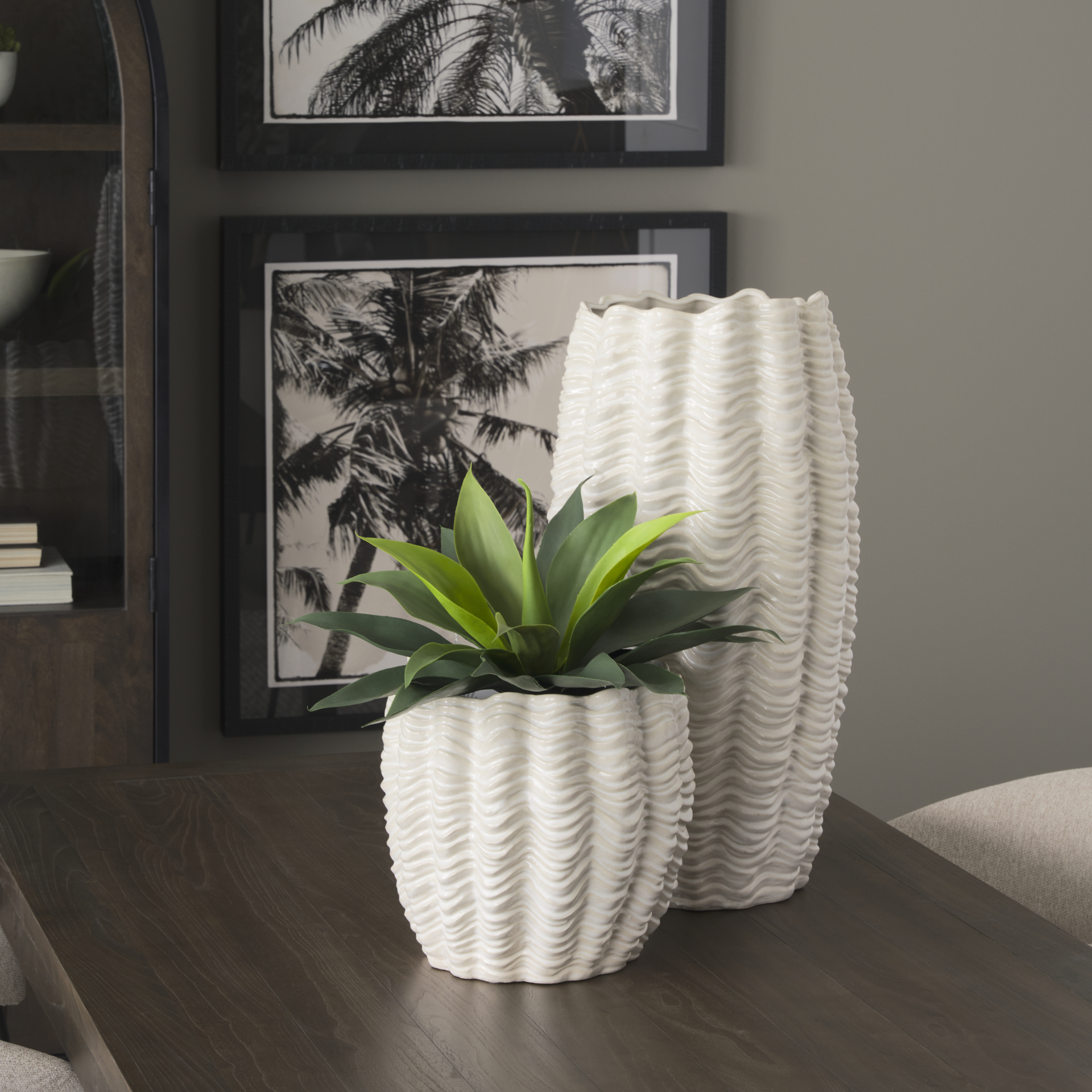 Velia-Tall-Seashell-Sculptural-Cream-Glazed-Ceramic-Vase-2