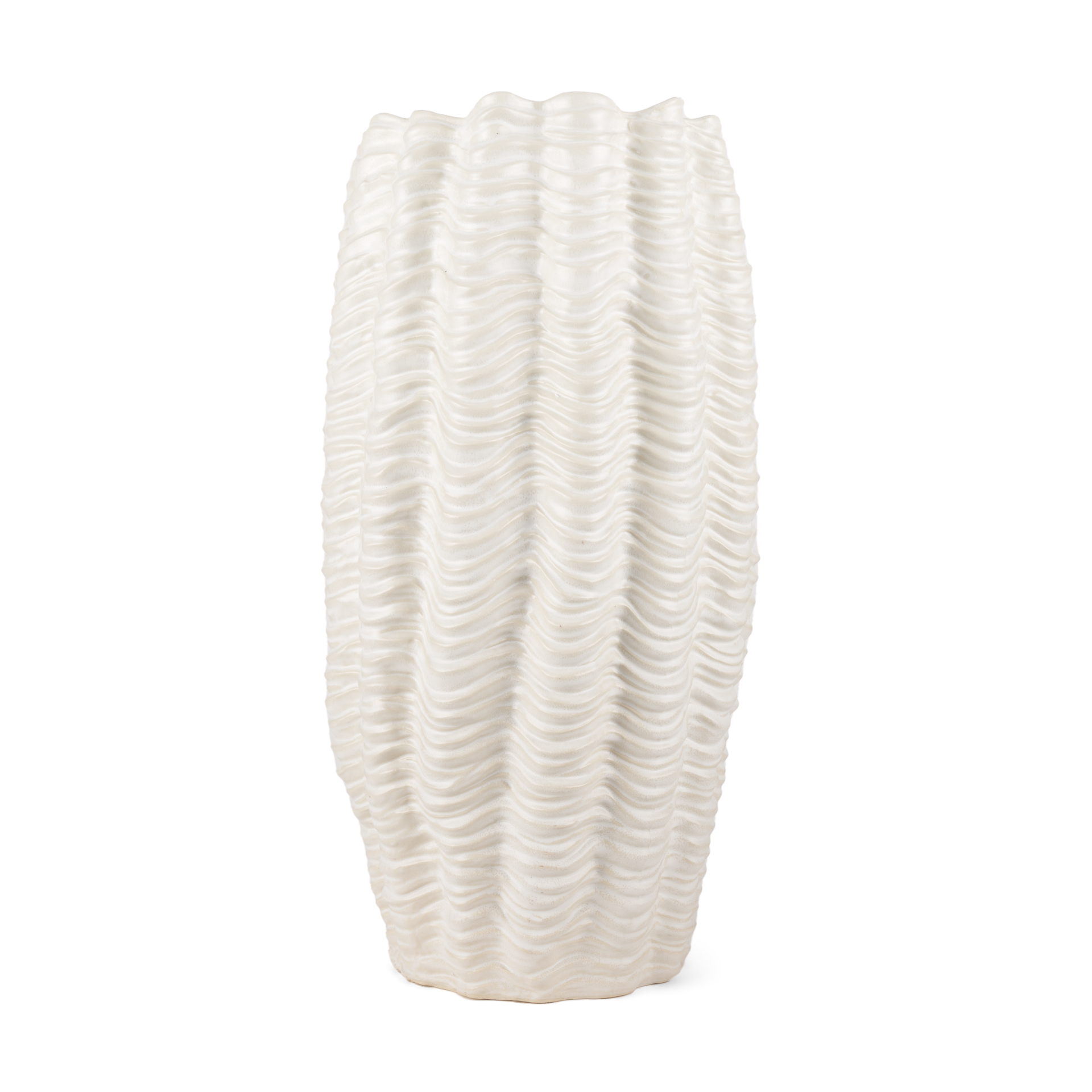 Velia-Tall-Seashell-Sculptural-Cream-Glazed-Ceramic-Vase