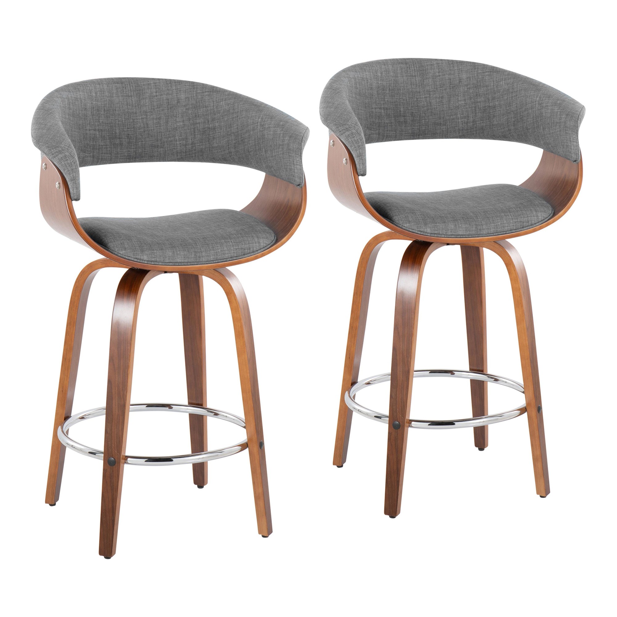 Vintage-Mod-26-Mid-Century-WalnutGrey-Counter-Stools-Set-of-2-2