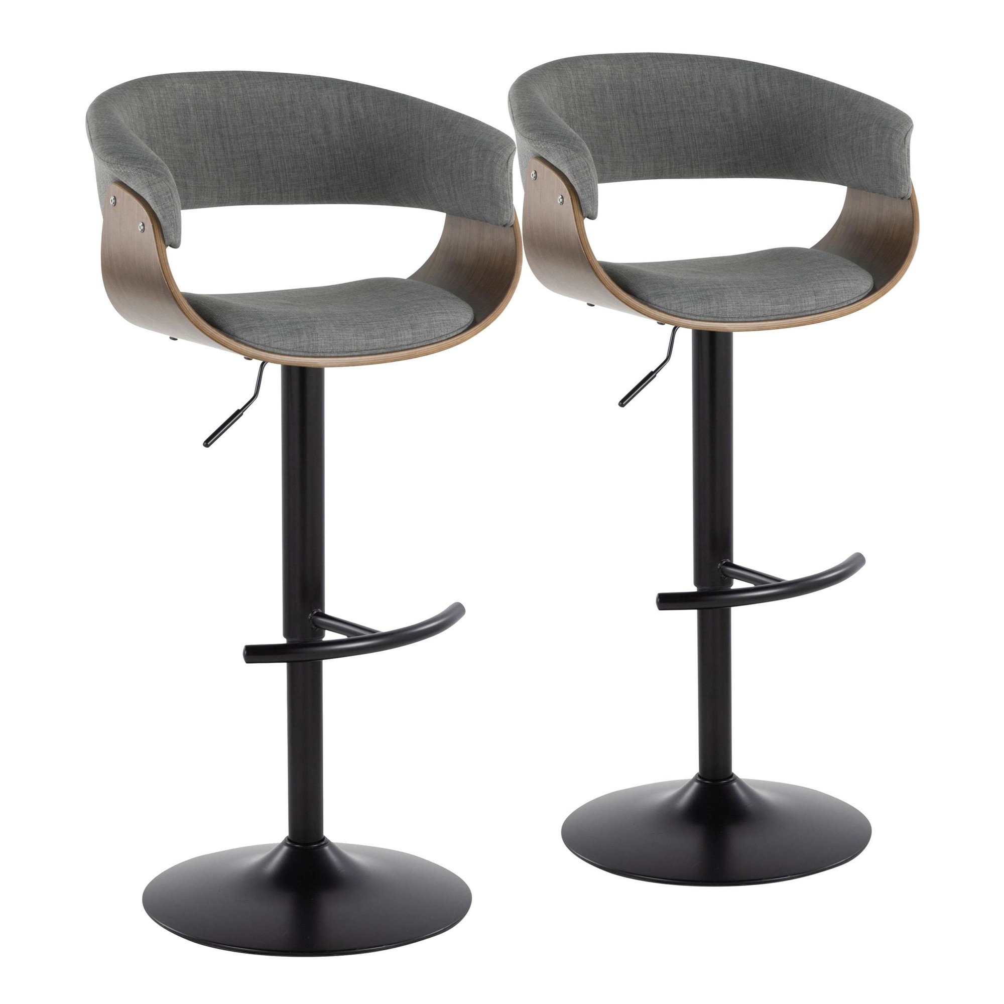 Vintage-Mod-Light-Grey-Mid-Century-Modern-Adjustable-Barstools-Set-of-2-2