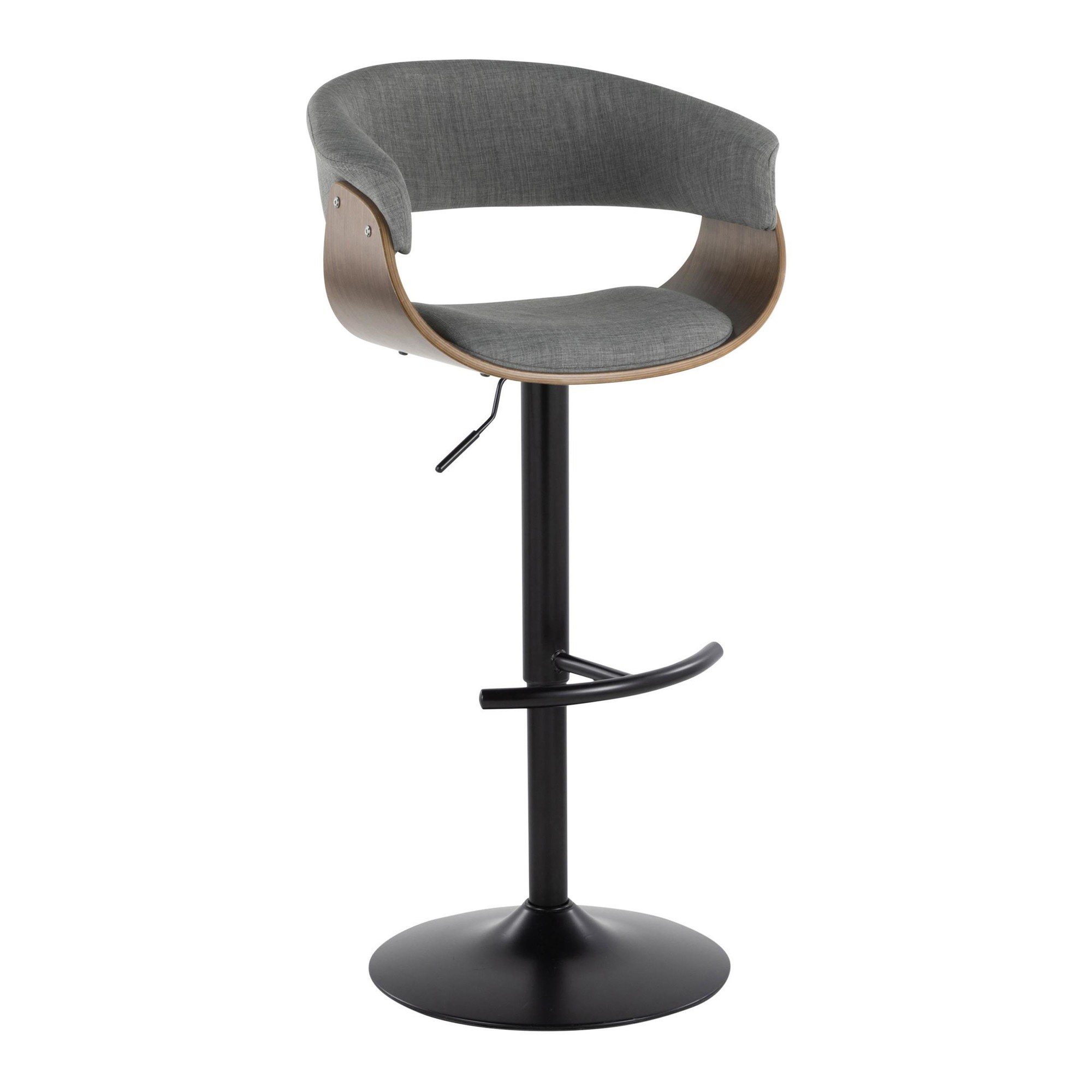Vintage-Mod-Light-Grey-Mid-Century-Modern-Adjustable-Barstools-Set-of-2-3