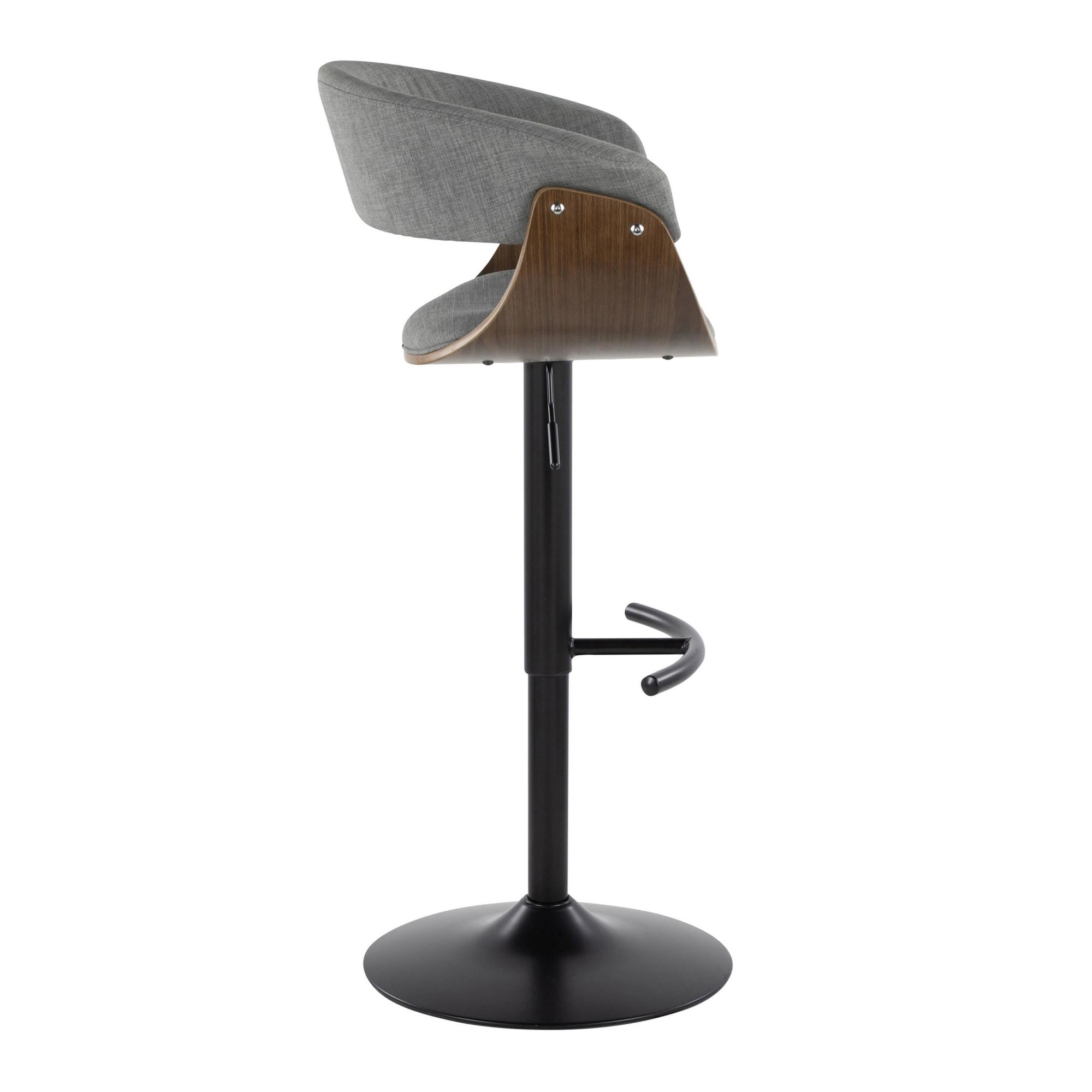 Vintage-Mod-Light-Grey-Mid-Century-Modern-Adjustable-Barstools-Set-of-2-4