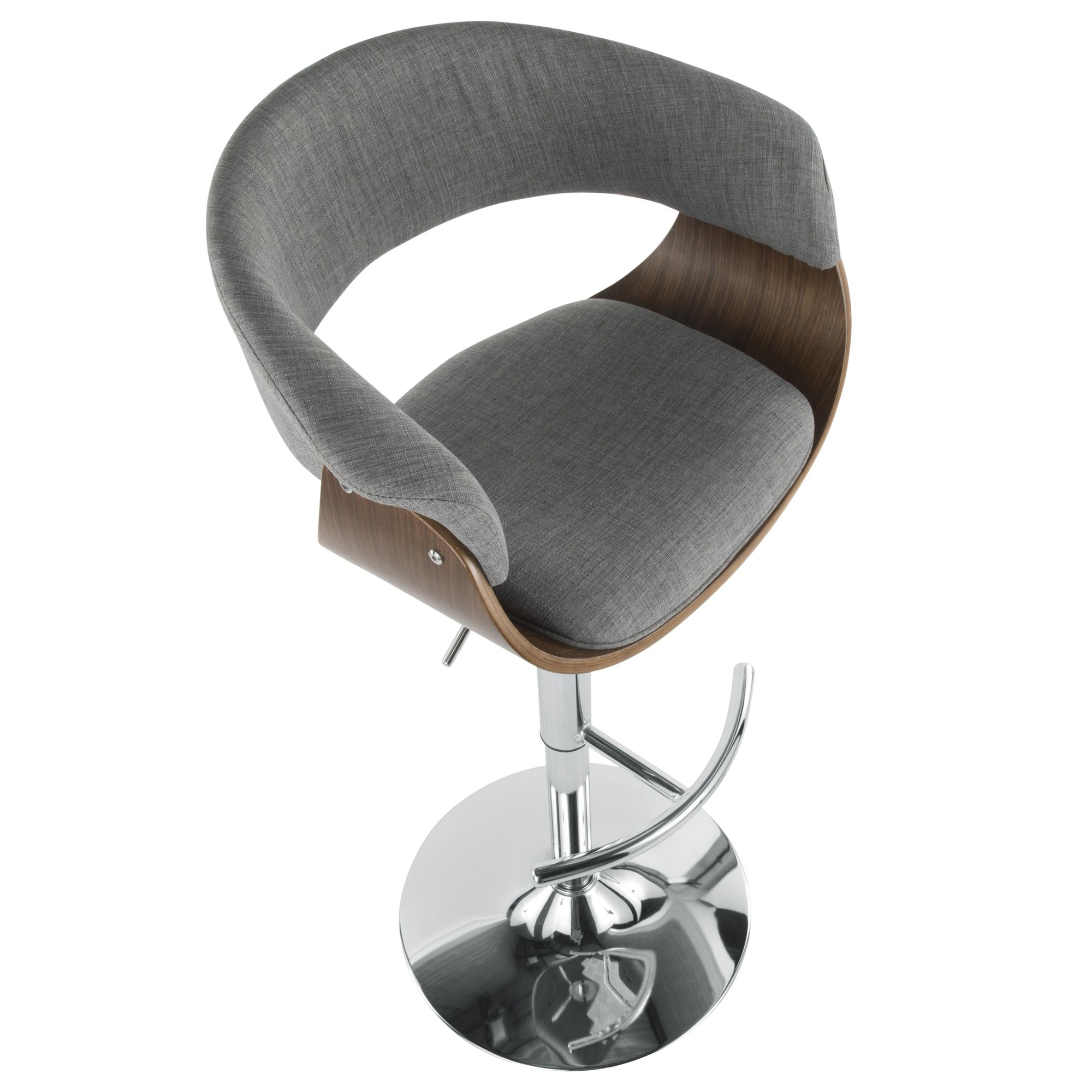 Vintage-Mod-Light-Grey-Swivel-Adjustable-Mid-Century-Modern-Barstool-9