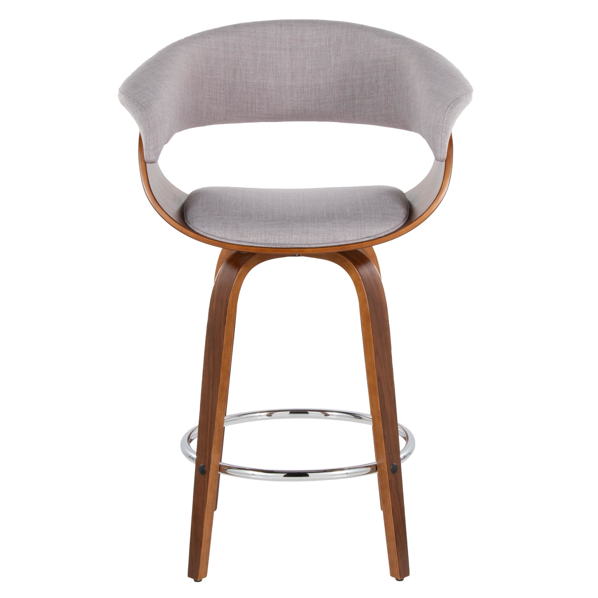 Vintage-Mod-Walnut-Wood-Stone-Fabric-Counter-Stools-Set-of-2-11
