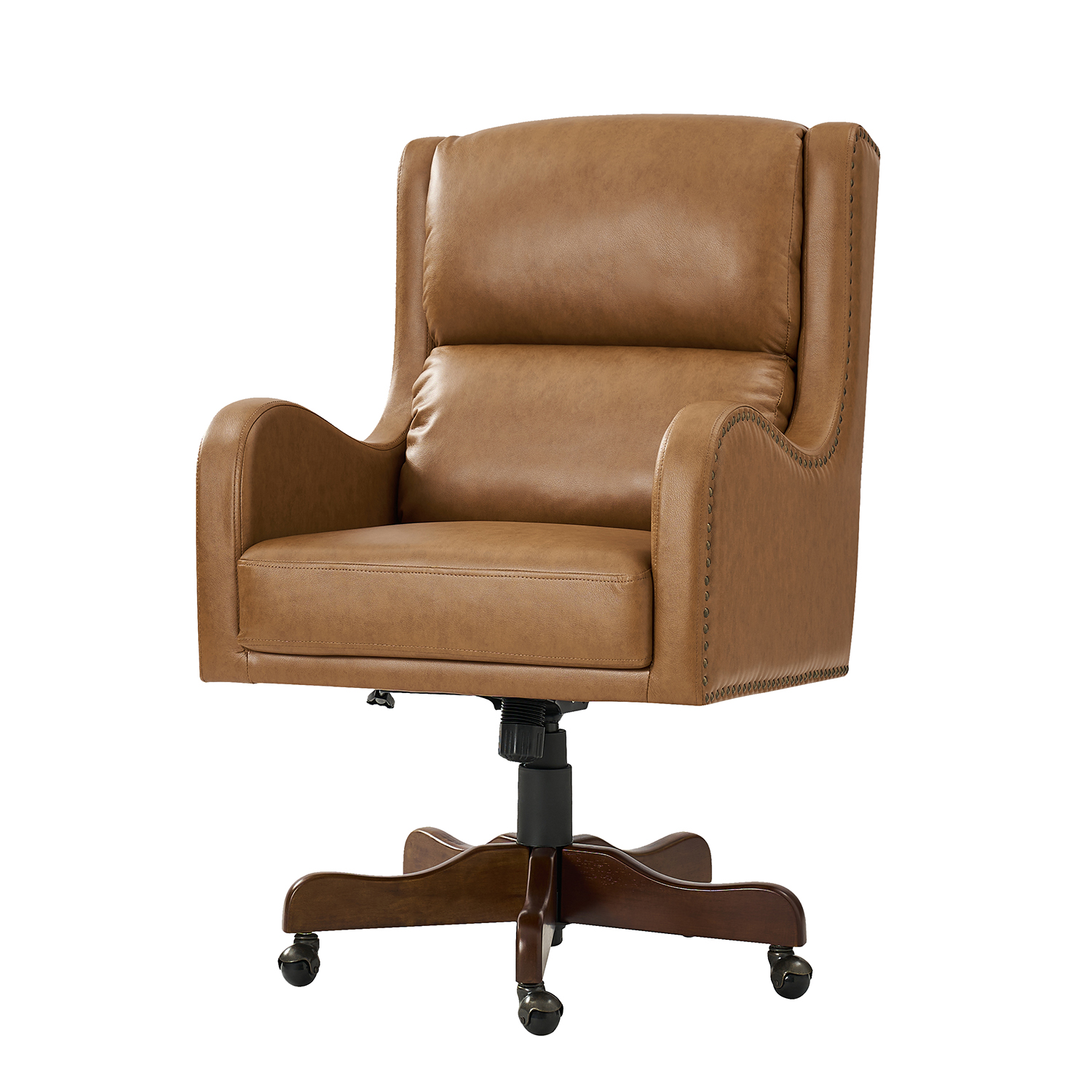 Viv-Beige-Vegan-Leather-Transitional-Executive-Task-Chair-1