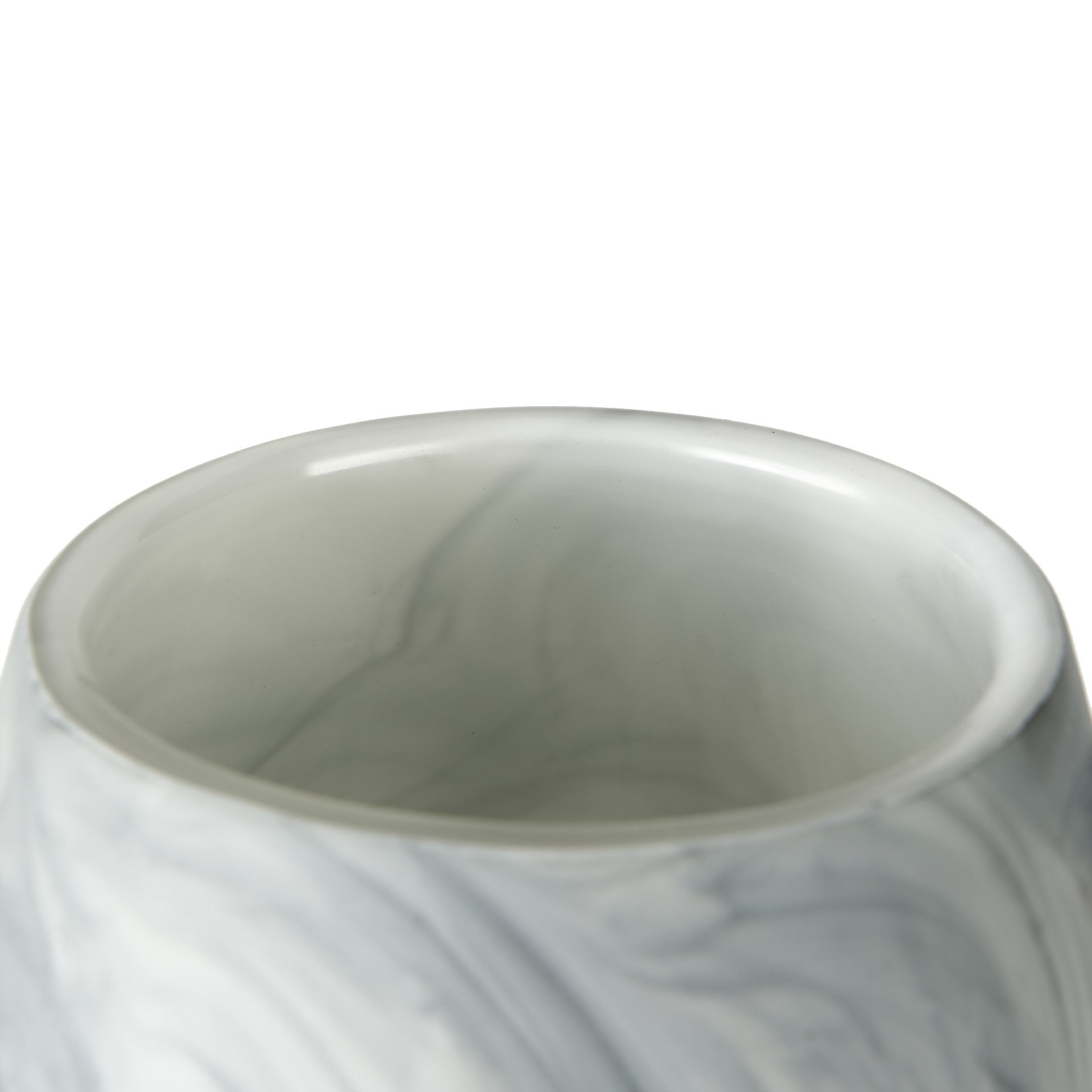 Volta-II-Tall-White-Gray-Abstract-Pattern-Glass-Vase-5