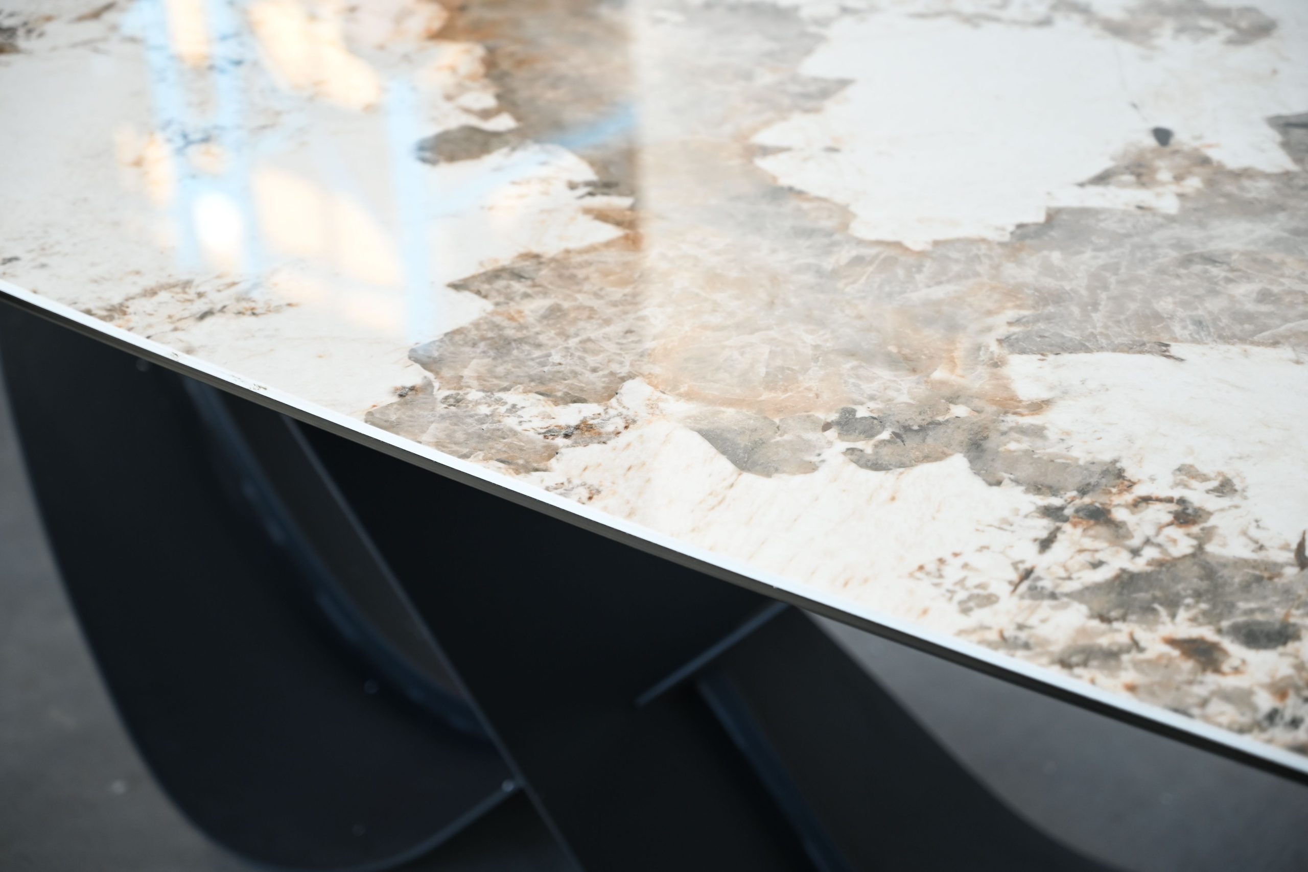 WAVE-Ceramic-Top-Black-Steel-Dining-Table-3