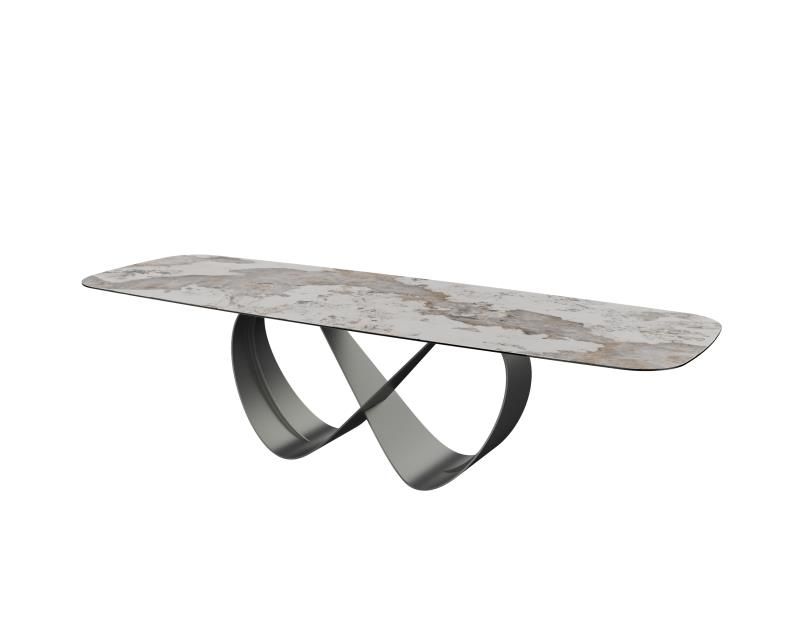 WAVE-Ceramic-Top-Black-Steel-Dining-Table