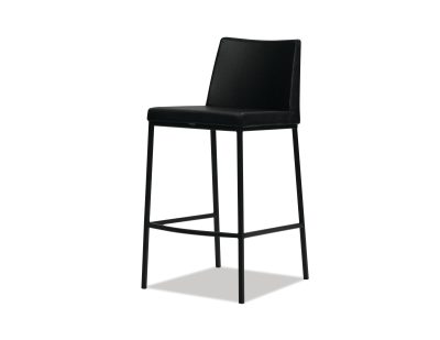 WESTON-Black-Leatherette-Counter-Stool-Black-Steel-Base