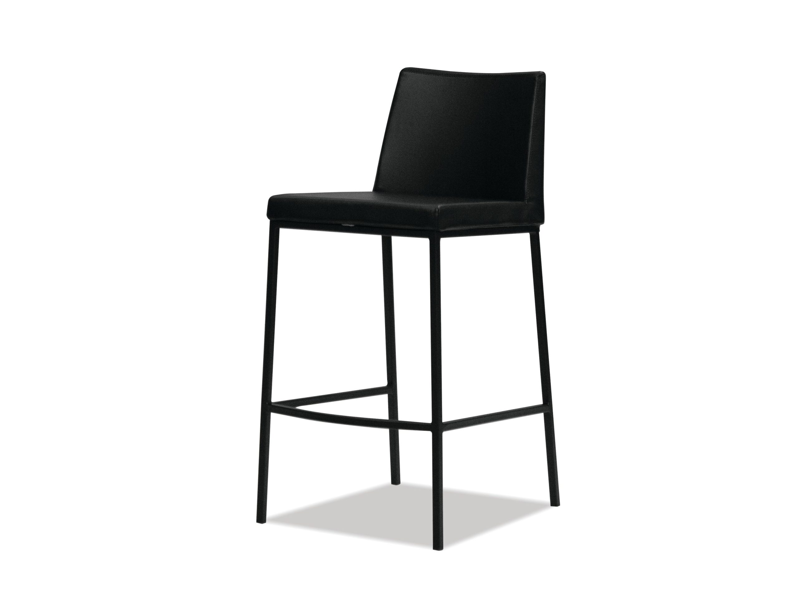 WESTON-Black-Leatherette-Counter-Stool-Black-Steel-Base