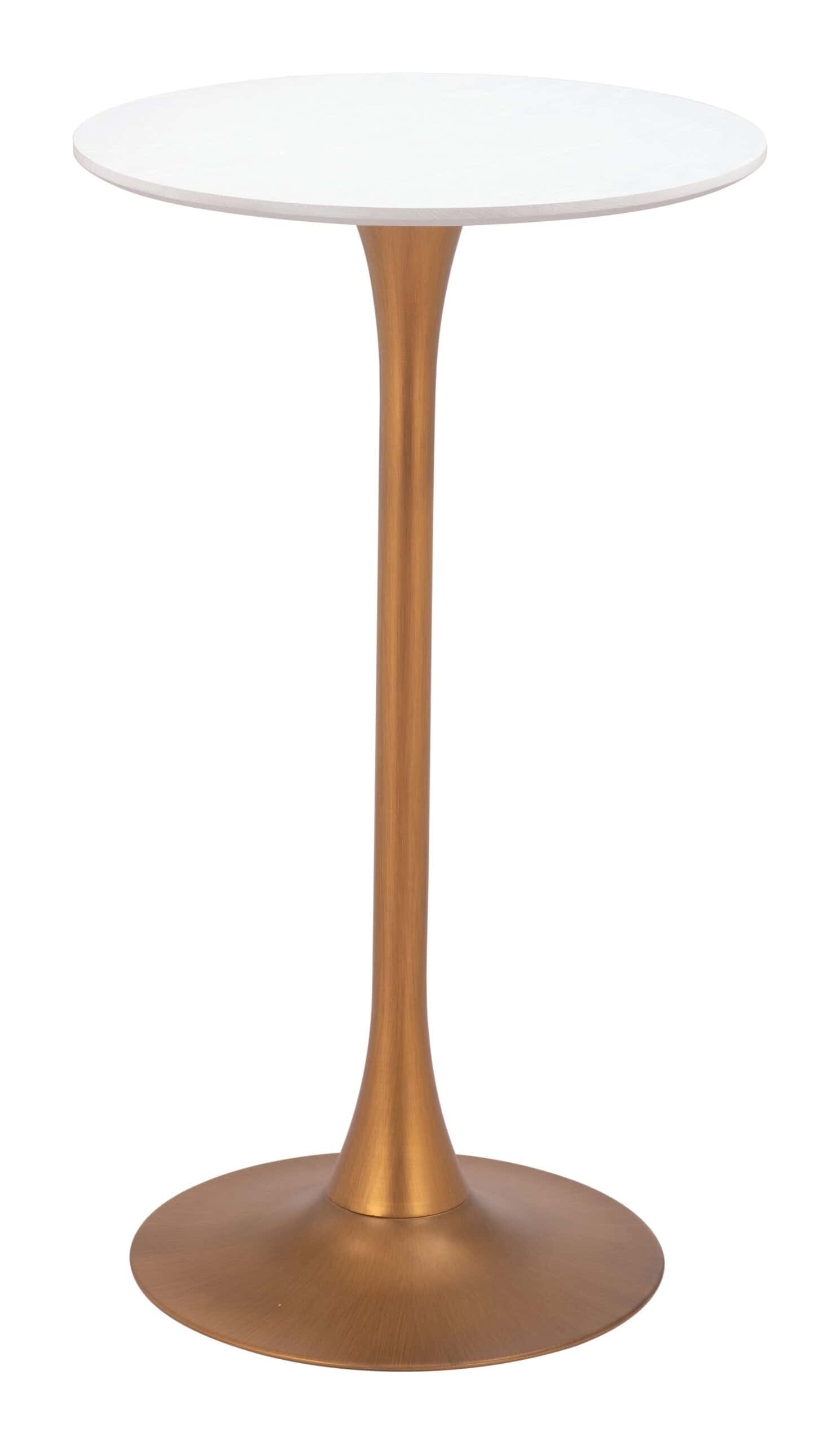 White-and-Gold-Bar-Table-with-Round-Top-and-Pedestal-Base-1