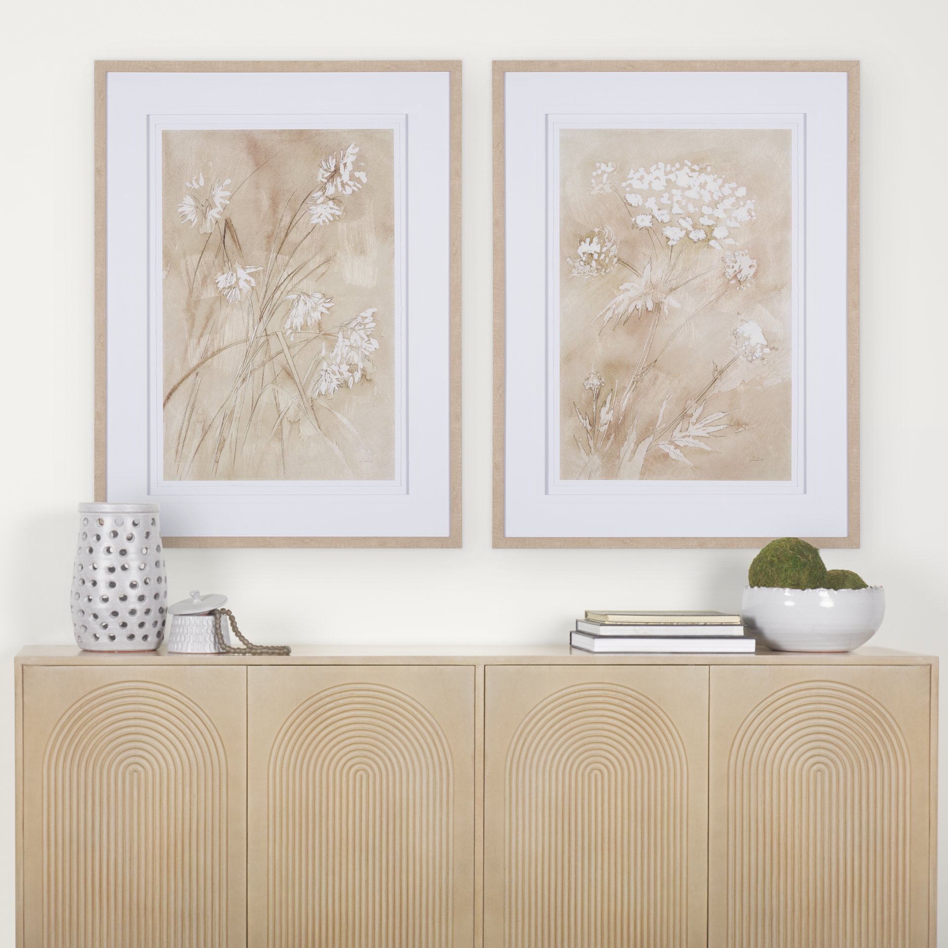 Wildflower-I-by-Mercana-Studio-a-Hand-Embelished-Textured-Framed-Art-Print-Matted-under-Glass-1