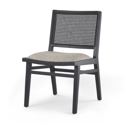Wynn-20.5L-x-24.6W-x-34.1H-Beige-Fabric-WBlack-Wood-Dining-Chair
