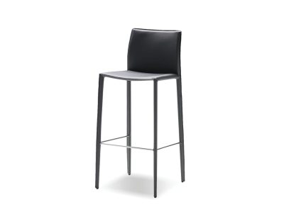 ZAK-Grey-Leather-Steel-Frame-Counter-Stool